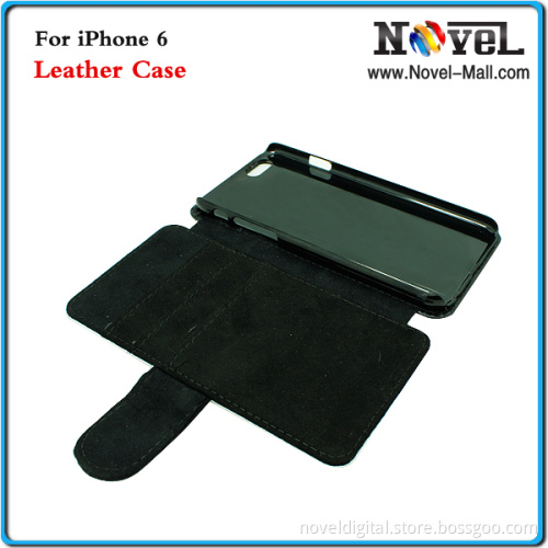 New Sublimation Wallet Leather Phone Case for iPhone6